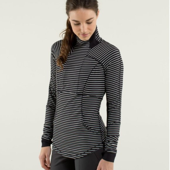 lululemon athletica Tops - Lululemon Base Runner 1/2 Zip size 4